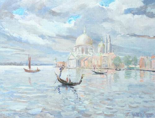 Venice Scene oil painting